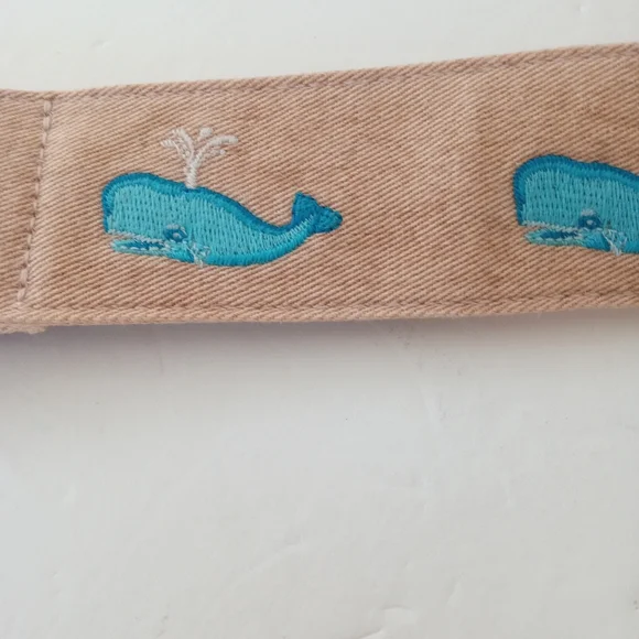 J. Crew Cotton Coastal Whale Belt | S/M - Picture 2 of 7